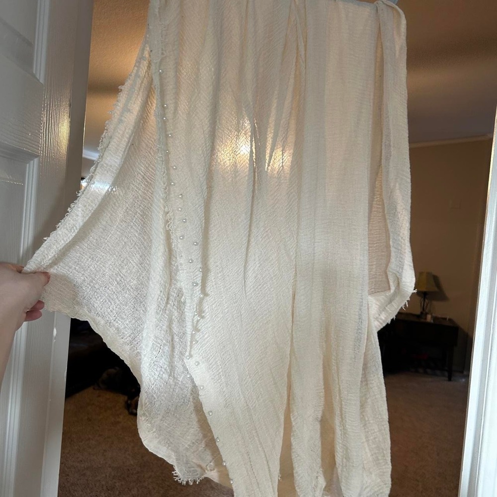 Pearl fairy scarf